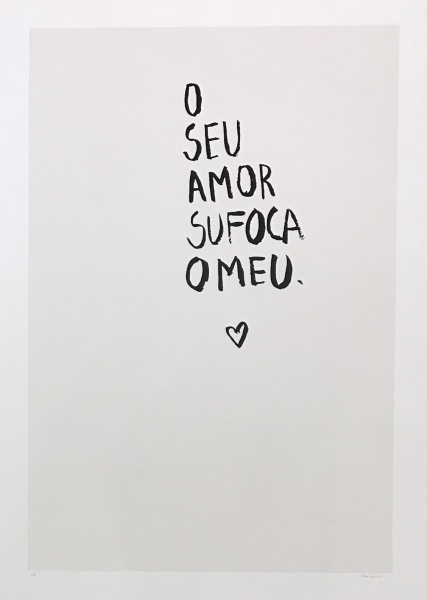 RITA WAINER - Seu amor sufoca o meu - serigra