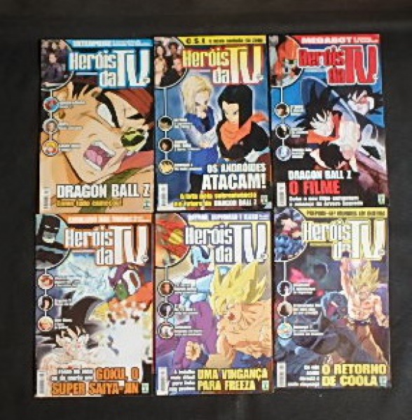 Coleção Revista Comix - Anime Letras Traduzidas / Lote Dragon Ball Naruto Yu  Gi Oh clamp Evangelion Inu Yasha Seiya