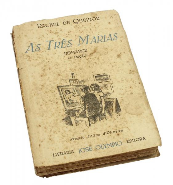 Livro: As Três Marias, de Rachel de Queiroz, autografad