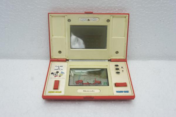 Antigo Mini Game & Watch Nintendo do Mickey & Donald de