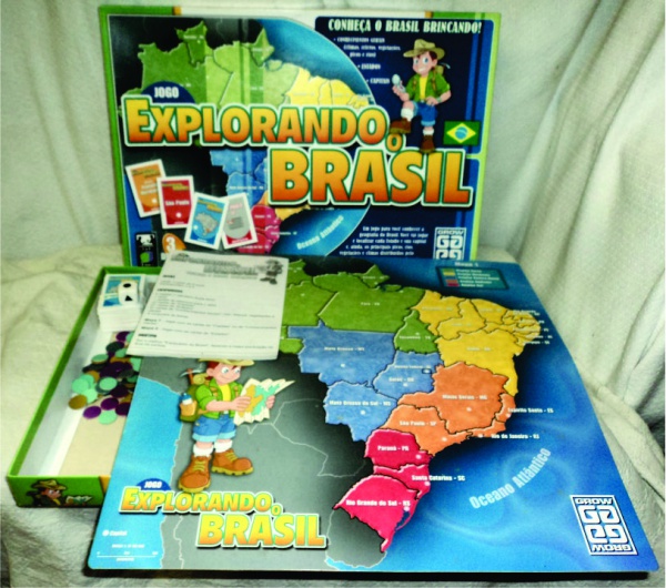 Jogo Explorando o Brasil - Grow