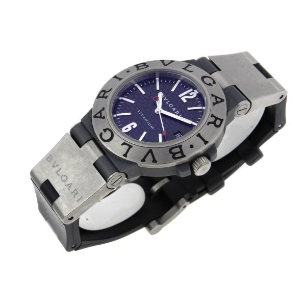 pulseira bvlgari titanium