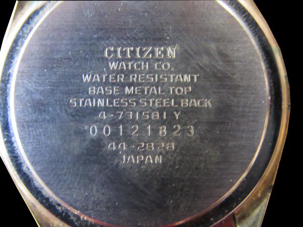 relogio citizen watch co water resist