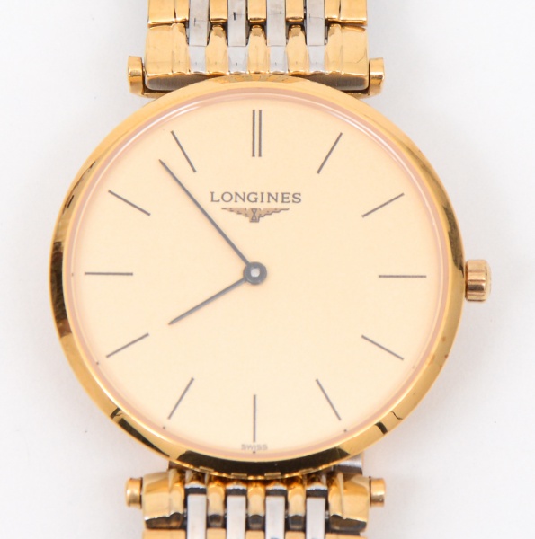 LONGINES Rel gio Masculino Misto Movimento Quartz Caixa Com