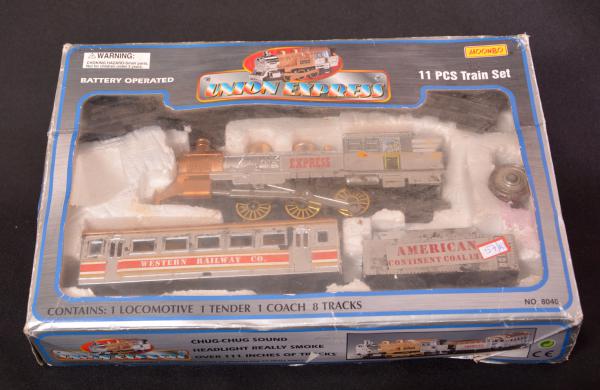 TREM DE BRINQUEDO UNION EXPRESS AMERICAN CONTINENTAL COAL LTD NOVO -  QUEROLEILOAR