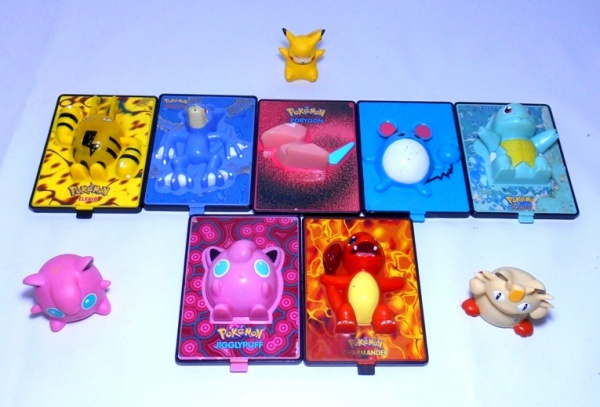 Pokemon – Nintendo – Anime – Mc Donalds – Lote contendo