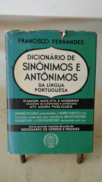 Dicionario de sinônimos da língua portuguesa