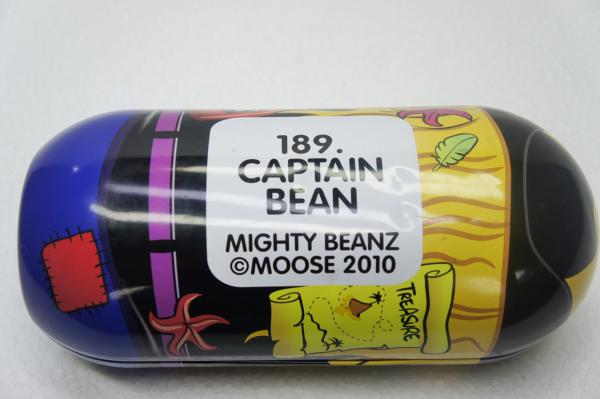 Miniaturas Mighty Beanz Moose 2010 Captain Bean Com 25 Minis