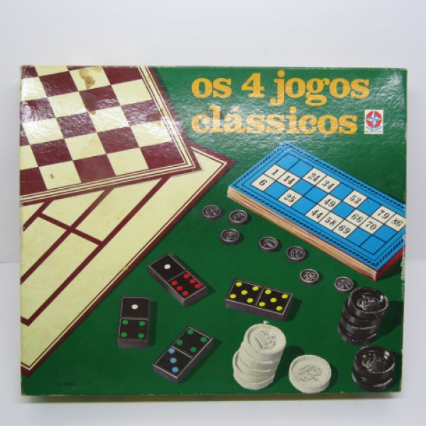 Jogo Ludo Estrela Antigo