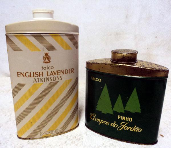 ANTIGAS EMBALAGENS TALCO ENGLISH LAVENDER E PINHOS CAMPOS DO