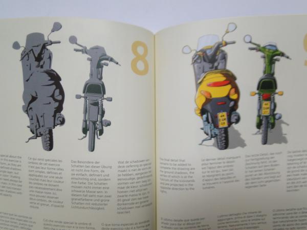 Desenhos de Motocicleta - Como desenhar Motocicleta passo a passo