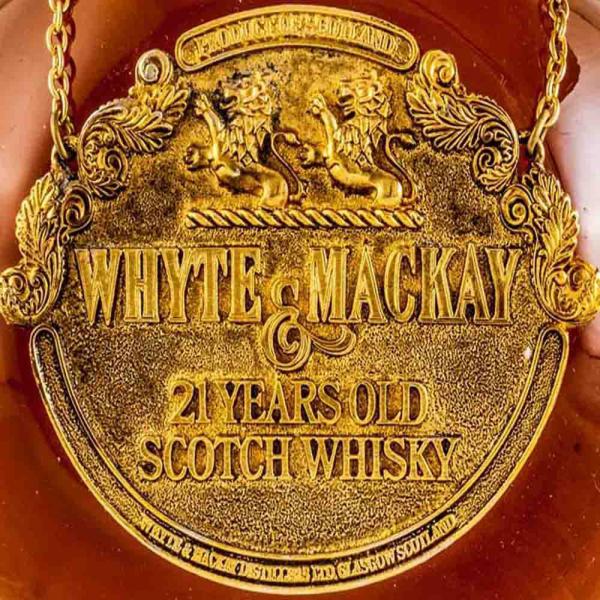 ウイスキー whyte&mackey21 WHITE & MACKAY 21 ANOS , Scoth Whisk 750 ml . Perfeit
