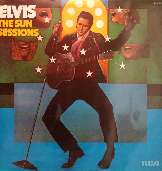 LP ELVIS PRESLEY - THE SUN SESSIONS - Ano:1978 - Grava