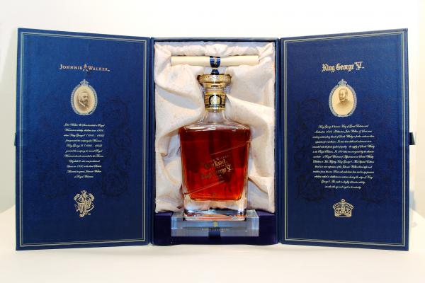 WHISK BLUE LABEL EDITION KING GEORG V , Johnnie Waker S