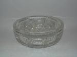 Bowl em grosso cristal, rica lapidação. Tamanho: 8,5 x 019 cm.