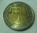Medalha Holanda Bimetálica - 2 Leiden Rembrant Van Rijn - 2006
