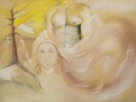 Catia Sanchez - Quadro óleo sobre tela 86x110cm
