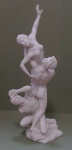 Genézio - Peça em marmorite, o Rápido das Sabinas, releitura, 10x40cm
