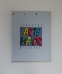 Livro Cadastro Arte Maior de Alagoas 21x27cm contém os principais artistas da Alagoas, com currículo e fotos de suas obras