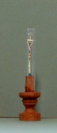 Arlindo - escultura feita em palito de fósforo 3x14cm crucificação de cristo trabalho espetacular deste artista Alagoano