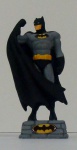 Escultura de representando Batman feita em chumbo pintada a mão 10x15cm, trabalho artesanal muito bem executado, foi motivo para abertura de novela Global