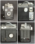 COLECIONISMO -Máquina Fotográfica antiga da Kapsa Vascromat 110mm. Med. 8x12x10cm