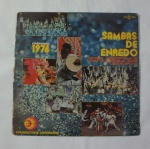 COLECIONISMO  - LP - Sambas de Enredo carnaval de 1976.