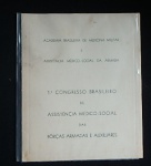 Panfleto antigo da academia militar de medicina