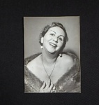 Antiga Fotografia de Norma Sueli. Med. 9 x 12cm