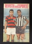 COLECIONISMO - Revista do esporte Ano II - n.º 186 capa com jogador do Flamengo e Botafogo (Amarildo e Gerson) -  Edição 1962