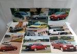 Lote composto de 20 Fotografias do Mostruário de Divulgação da Renault, déc 90/00; aprox. 22 x 15cm