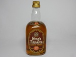 Raro Scoth Whisk KING'S RANSOM 12 ANOS , garrafa de 750 ml lacrada com discreta evaporação . 