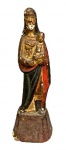 ARTE SACRA- escultura em terracota, medido: 16 cm alt.