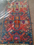 Magnífico tapete persa, medindo 220 x 120 cm. No estado.Maravilhoso!
