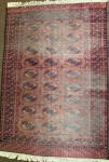 Magnífico tapete persa, medindo 1,75 cm x 1,22 cm. No estado.