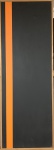 CHAROUX- datado 1980, ost medindo 39 x 104 cm.