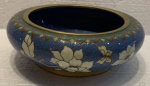 CLOISONNÉ- maravilhoso bowl em cloisonné, medindo 17 cm diam.