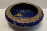 CLOISONNÉ- maravilhoso bowl em cloisonné, medindo 17 cm diam.