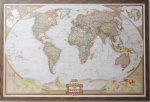 Quadro mapa 130 x 93 cm