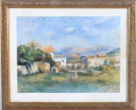 Reprodução  de Renoir. Medida com moldura  46 x 56 cm.