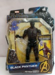 Boneco Black Panther Marvel, Blister Lacrado Hasbro, aprox. 20 x 15 x 4cm, segue conforme apresentado nas fotos