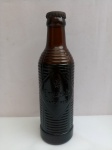 Antiga Garrafa Refrigerante CRUSH, lacrada (Imprópria p/ Consumo), aprox. 20 x 6cm, tampa oxidada, segue no estado apresentado nas fotos