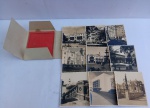 Lote Composto de 9 Fotografias Antigas País PERU, Souvenir; aprox. 10 x 9cm, apresenta marcas do tempo