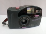 Câmera Fotográfica Mitsuca Ergo, Japan Lens, aprox. 11,5 x 8 x 3cm, não testado, vendido no estado
