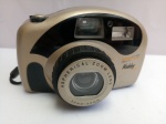 Câmera Fotográfica Mirage Hobby M, aprox. 12 x 8,5 x 7,5cm, não testada, vendido no estado