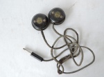 Antigo fone de ouvido feito de baquelite  da marca Alnico Magnetic. Não testado e sem garantias de funcionamento.