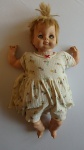 Antiga boneca de coleção com a marca Vogue Doll 1965. Olhos móveis. Peça no estado. alt. 60 cm
