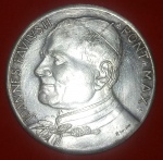 Medalha de Prata, João Paulo II e La Pieta no reverso!!