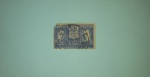 Filatelia, selo comemorativo, 500 Réis + 250 Réis, redenção do Brasil