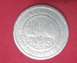 Moeda Brasil, 100 Réis, níquel, ano 1900, data muito escassa, raridade